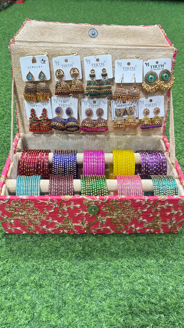 2 row bangle box with jimikki combo